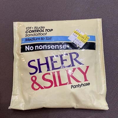 1 par de sandalia No Nonsense Ultra Sense transparente y sedoso desnudo mediano-alto EE. UU. 11 de colección Foto 1 de 2