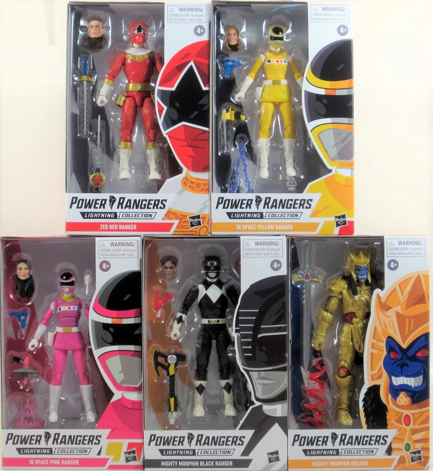 Figura Hasbro Power Rangers Lightning Collection 6" - Elige entre 5 personajes Foto 1 de 1