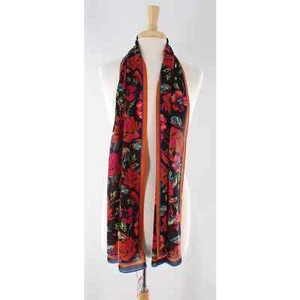Vince Camuto Floral  14" x 68" Silk Blend Oblong Scarf #VC3016V - Picture 1 of 2