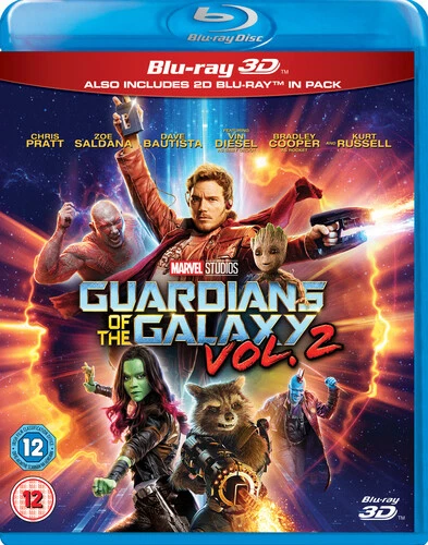 Guardians of the Galaxy: Vol. 2 Blu-ray (2017) Chris Pratt, Gunn (DIR) cert 12 - Image 1 of 2