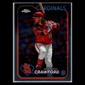 Brandon Crawford 2024 Topps Chrome Update St Louis Cardinals #USC171 - Picture 1 of 2