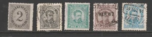 Portugal Scott# 57-61 Used - Picture 1 of 2