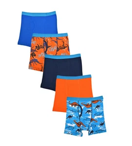Wonder Nation Boys Underwear 5 Pack Dino Boxer Brief Size L - Picture 1 of 2