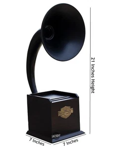 Gramophone For Smartphone Music Non Electric Vintage Style Table Decor Home Gift - Picture 1 of 7