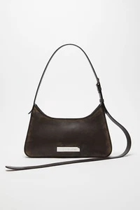 Acne Studios Platt mini shoulder Bag Dark Brown/Beige New With Tags + Dust Bag - Picture 1 of 6