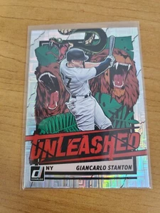 Donruss Unleashed Giancarlo Stanton Rapture Parallel 2021 #UNL6 - Imagen 1 de 2