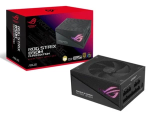 ASUS ROG-STRIX-AURA-850G-GAMING ROG STRIX 850W Gold Aura Edition, 80 Plus Gold, - Picture 1 of 1