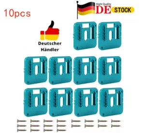 10xAkkuhalter für MAKITA Wandhalterung Batterie Akku Halter Halterung 18V Robust - Bild 1 von 13