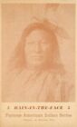 1941 Native American Indian Rain in the Face Groves #5 Postcard 22-3186