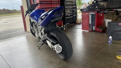 Rolled License Plate Relocation Holder Bracket for YAMAHA FZ Series All Years - Image 1 of 4