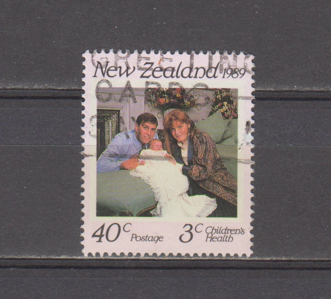 NEW ZEALAND :  1989 - USED  - SCOTT #  B134  SEMI-POSTAL - Image 1 of 1