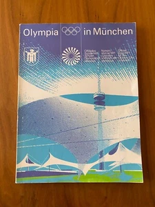 Official Issue 1971 Munich Olympics City Munchen Otl Aicher Graphic Design Logo - Picture 1 of 24