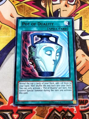 Pot of Duality bp02-en160 1st Edition (VLP) Rare Yu-Gi-Oh! - Image 1 of 3