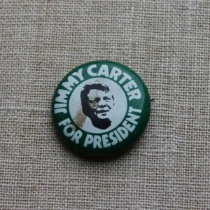 Jimmy Carter for President Campaign Button Vintage Face Pinback - Picture 1 of 2