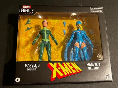2024 Marvel Legends Series: X-Men Rogue and Destiny 6” figuras de acción paquete de 2 NUEVO Foto 1 de 4