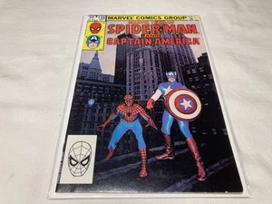 Marvel Team-Up 128 VF/NM 9.0 Bronze Age Spider-Man Captain America 1983 - Imagen 1 de 18
