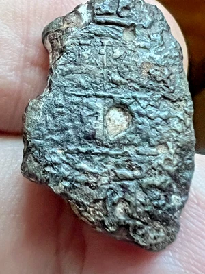 Spanish Colonial Silver Cob Fragment – 10.9 Grams – 1700 NM Mission - Image 1 of 4