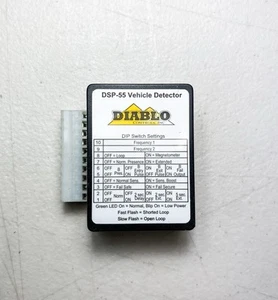 Detector de bucle de vehículo enchufable Diablo Controls DSP-55 - Imagen 1 de 3