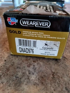 Carquest GNAD976 Premium Gold Disc Brake Pads - Picture 1 of 10
