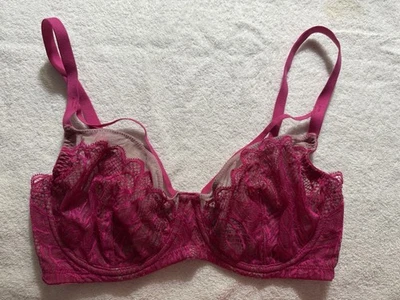 Sujetador Addiction Nouvelle Lencería Rosa Transparente con Aros 32E Foto 1 de 4