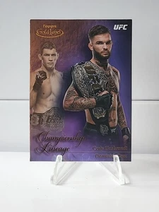 2024 Topps Gold Label UFC - Championship Lineage Dominick Cruz, Cody... - Foto 1 di 2