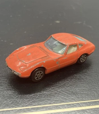 Coche diecast naranja Toyota 2000 GT Yatming Straco #1006 vintage - Yat Ming  Foto 1 de 4
