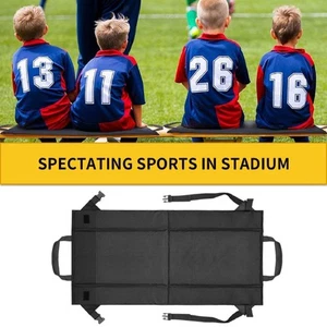 Stadium Seat Folding Adjustable Strap Stadium Chair for Yard Fishing Camping - Picture 1 of 6