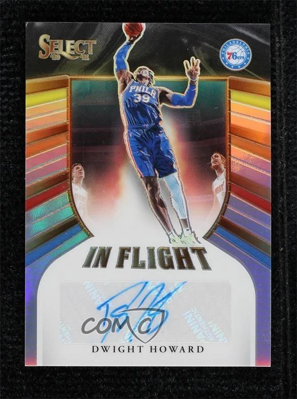2020-21 Panini Select In Flight Signatures /149 Dwight Howard #IF-DHW Auto HOF - Image 1 of 2