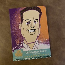 Lights Of Broadway Christopher Sieber The Prom Edition Card