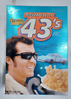 Vintage General Mills NASCAR Richard Petty 43's Cheerios Cereal Box Unopened B
