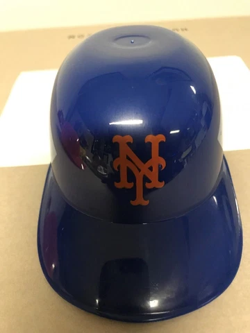 New York Mets BLUE Mini Baseball Helmet Ice Cream Bowl From CitiField Cover