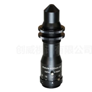 Heat Resistant Metallurgy Industrial Camera Lens 4-20mm Tapered CS Mount 2MP - Picture 1 of 2