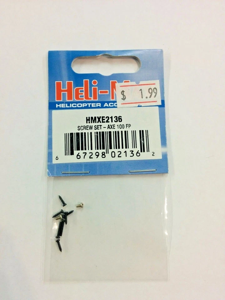 Heli-Max Screw Set AXE 100 FP - HMXE2136 - Image 1 of 1