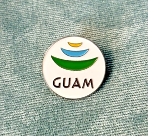 Guam Reise Souvenir Anstecknadel USA Insel Territorium in Mikronesien Neu ohne Etikett - Bild 1 von 3