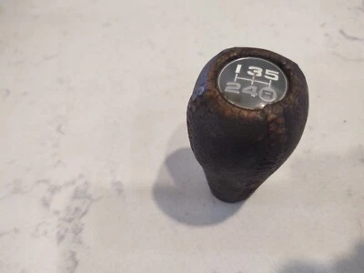 84-88 Toyota Pickup 89 4Runner OEM perilla de cambio perilla de cambio 5 velocidades envoltura de cuero Foto 1 de 4