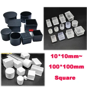 Rubber Table/Chair Feet Leg Ferrules Pipe Tubing End Caps Blanking Plugs Stopper - Picture 1 of 66