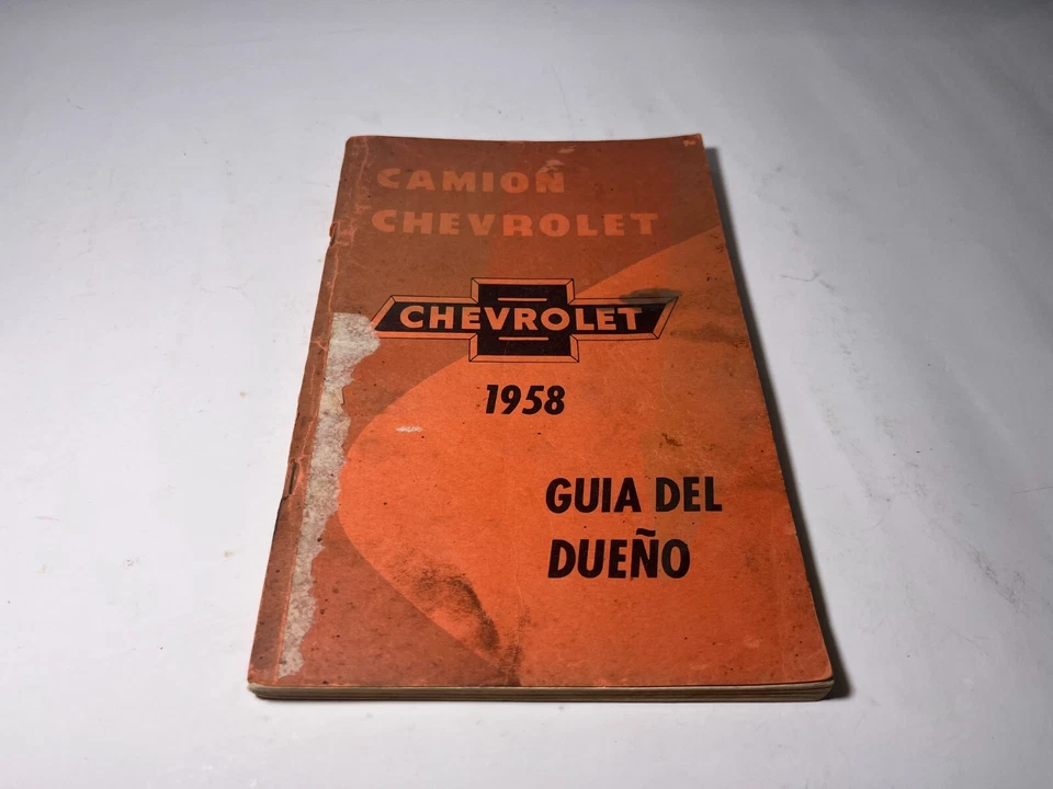 CAMION CHEVROLET 1958 GUAIA DEL DUENO-LIBRETTO USO E MANUTENZIONE IN SPAGNOLO - Immagine 1 di 4