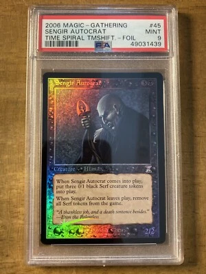 MTG✨SENGIR AUTOCRAT FOIL✨Time Spiral-Timeshifted PSA 9 MINT 2006 POP 1 ! - Image 1 of 2