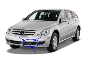 MERCEDES R-CLASS FRONT BUMPER LEFT MESH GRILLE GRID R320 R350 R500 NEW GENUINE - Picture 1 of 1