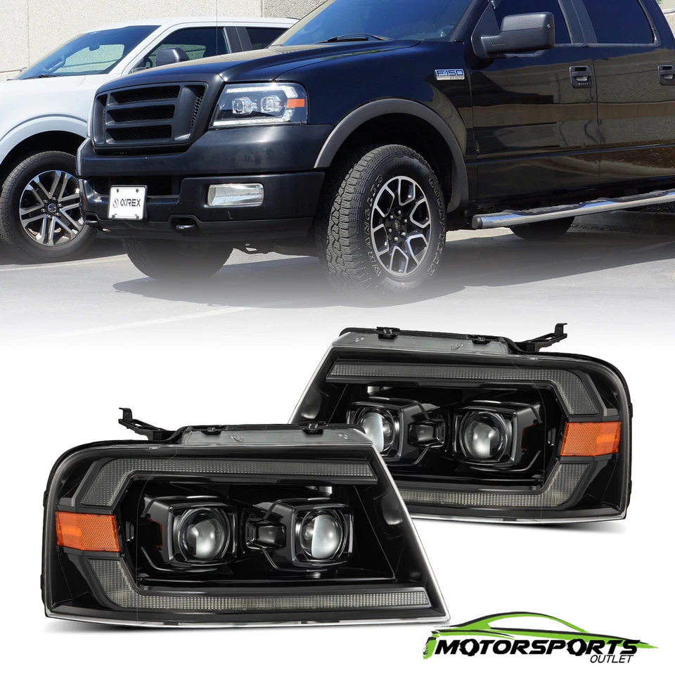 Faros proyectores Fit 04-08 Ford F150 / 06-08 Lincoln Mark LT serie Pro Foto 1 de 4