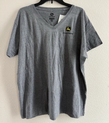 Camiseta John Deere Build Virginia Mujer Talla 2xl Granjero Exterior Country Gris Foto 1 de 4