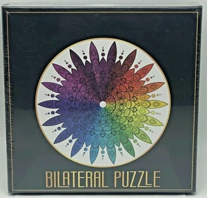 Rompecabezas redondo bilateral Kaley Kalut 1000 piezas arco iris desafiante - Imagen 1 de 6