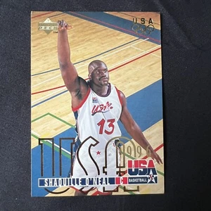 1996 Upper Deck Electric Court SHAQUILLE O'NEAL #321 USA Basketball - Picture 1 of 2