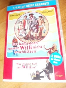 HEINZ ERHARDT 2x DVD DAS KANN DOCH WILLI NICHT.. --WAS IST BLOSZ MIT WILLI LOS? - Bild 1 von 3