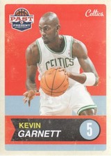 2011-12 Panini Past and Present Boston Celtics Basketball Card #25 Kevin Garnett