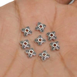 5 mm, deutsche Silber Perlen Kappen - Bild 1 von 8