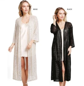 ComfyLuxe Sequined Cover-Up - Picture 1 of 9