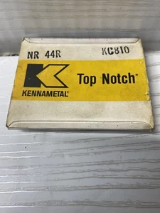 Tool Die Room Kennemetal NR44R KC810 scanalatura in metallo duro rivestito 3 inserti vintage NOS - Foto 1 di 3