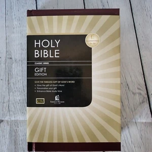Holy Bible King James Pew Version Red Letter Edition Thomas Nelson 1987 - Picture 1 of 15