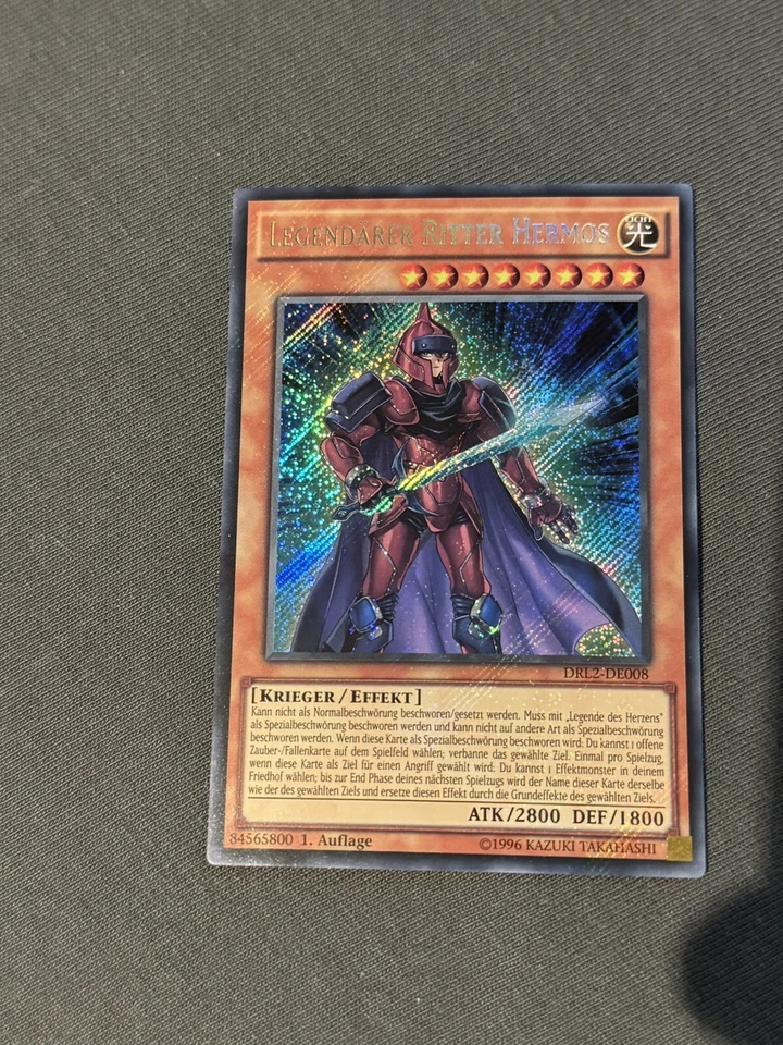 Yu-Gi-Oh! - Legendärer Ritter Hermos - DRL2-DE008 - Secret Rare - A1 - Bild 1 von 1